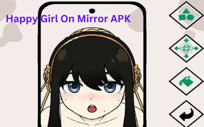 happy girl on mirror apk