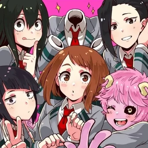 my harem academia