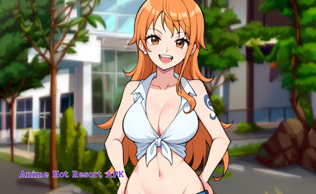 anime hot resort apk