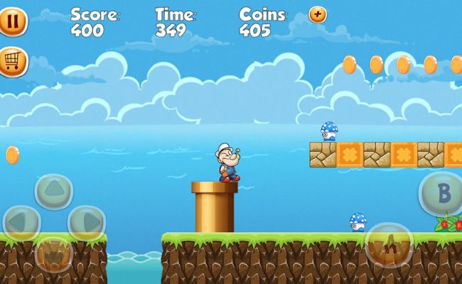 popaye spanish man jungle game